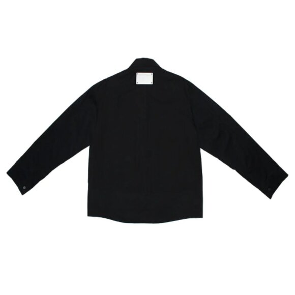 Re-pull Jet Expo Unisex Button Down Shirt Long Sleeve Relaxed Fit Black Size 1 - Picture 7 of 8